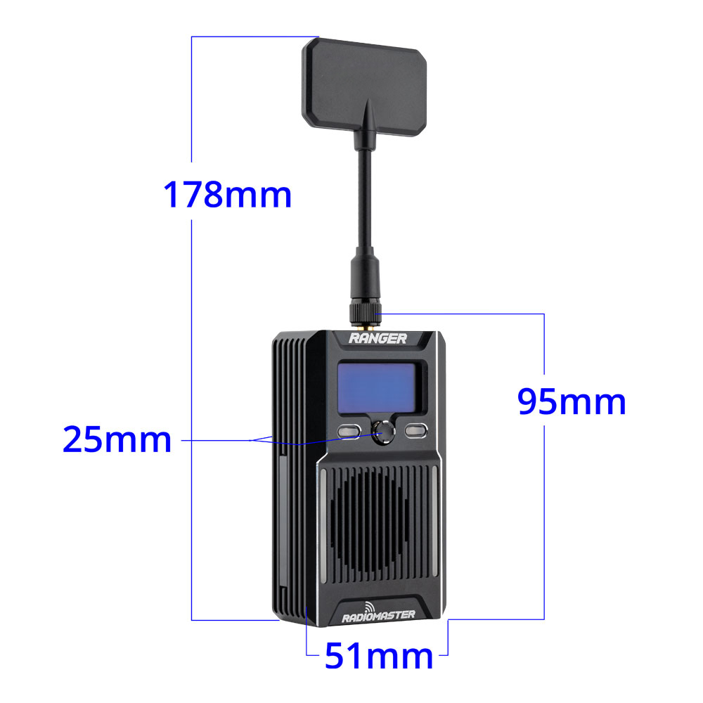 وحدة رينجر 2.4 جيجاهرتز ELRS م - مراجعة Radiomaster Ranger 2.4Ghz Elrs Module وسعره