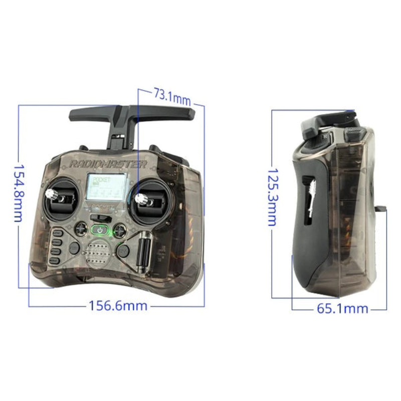 جهاز تحكم عن بعد لاسلكي شفاف ب - مراجعة Radiomaster Pocket Elrs M2 وسعره