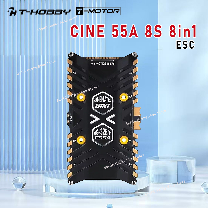T-MOTOR T-HOBBY C55A 8in1 Film - مراجعة T-Motor F7 Pro Flight Controller وسعره