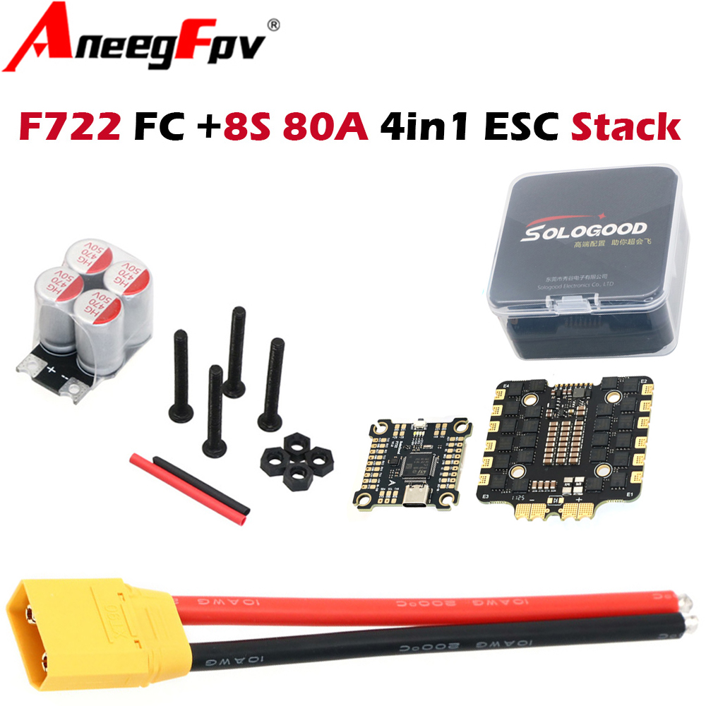 SoloGood F722 F7 6S وحدة تحكم  - مراجعة Speedybee F405 V4 Bls 55A Stack وسعره