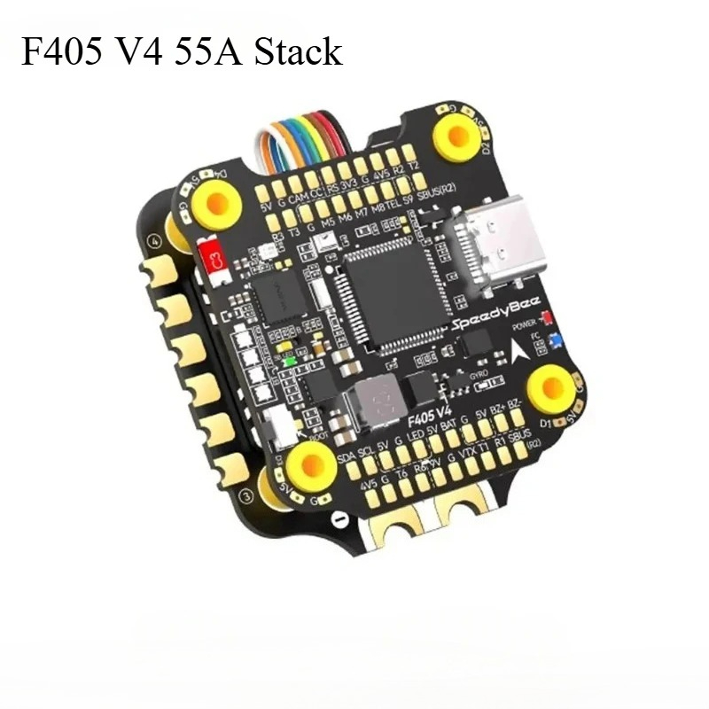 وحدة تحكم طيران Speedybee F405 - مراجعة Speedybee F405 V4 Bls 55A Stack وسعره
