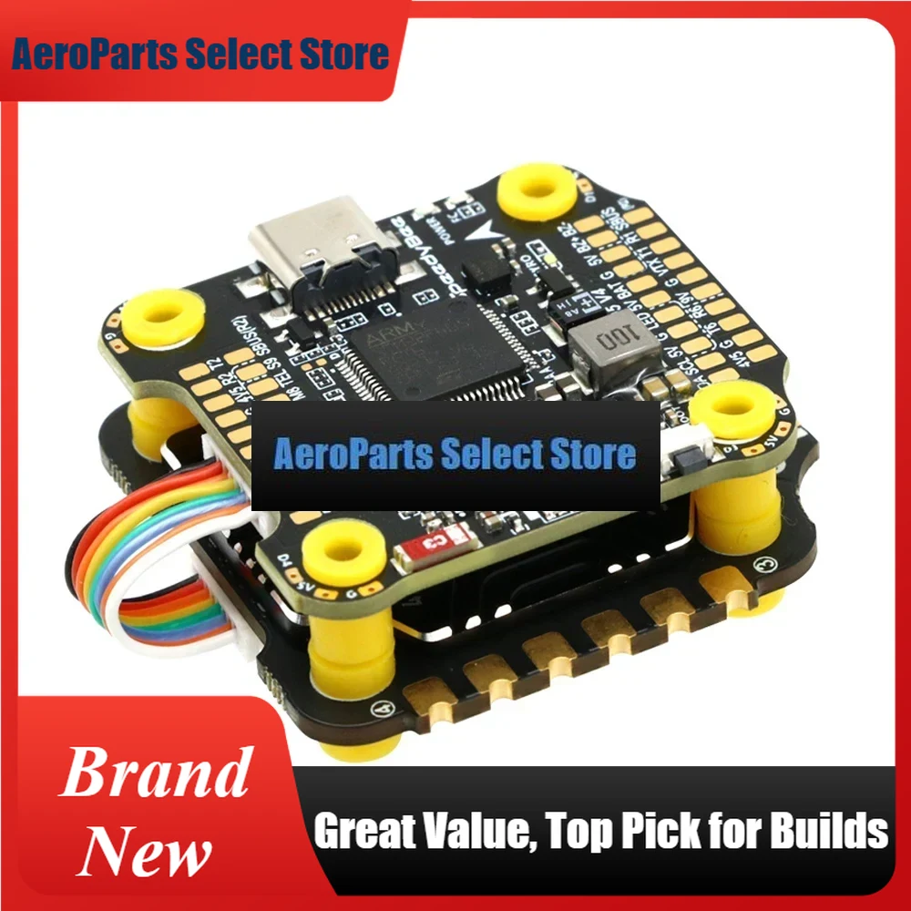قطعة واحدة من AeroParts لوحدة  - مراجعة Speedybee F405 V4 Bls 55A Stack وسعره