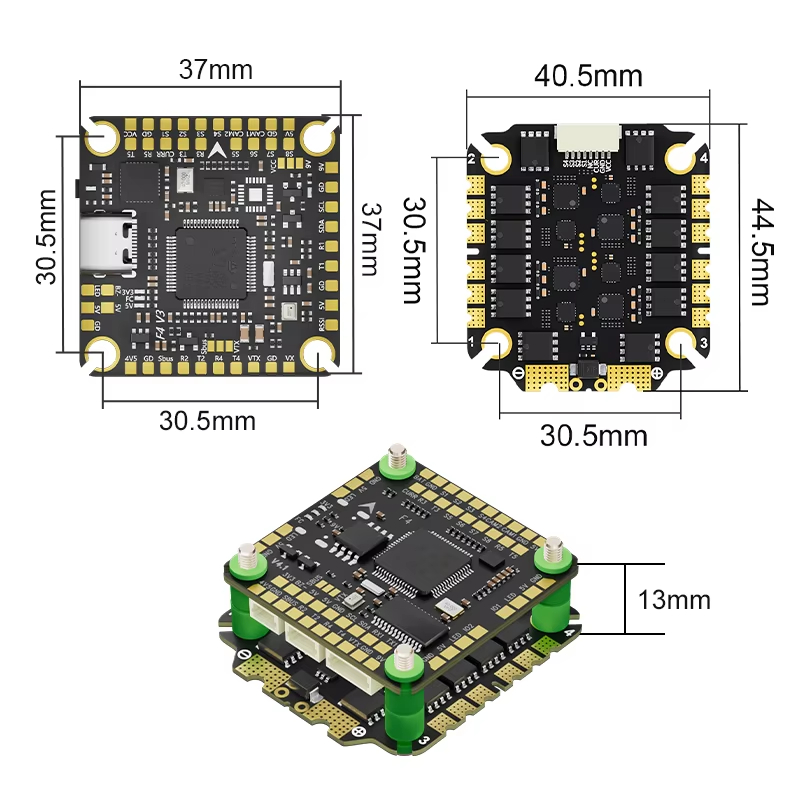 طائرة بدون طيار Aocoda-RC F465 - مراجعة Speedybee F405 V4 Bls 55A Stack وسعره
