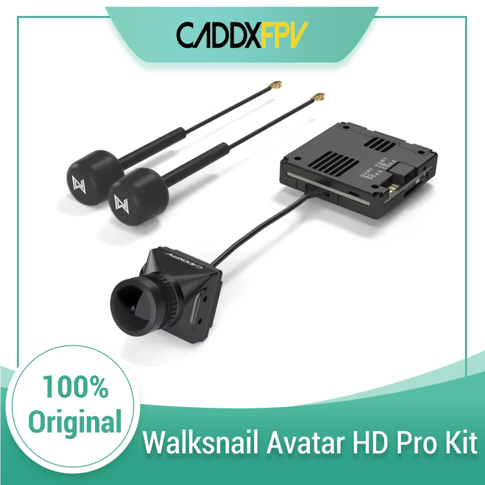 طقم AeroPartsCADDX Walksnail A - مراجعة Walksnail Avatar Hd Pro Kit وسعره