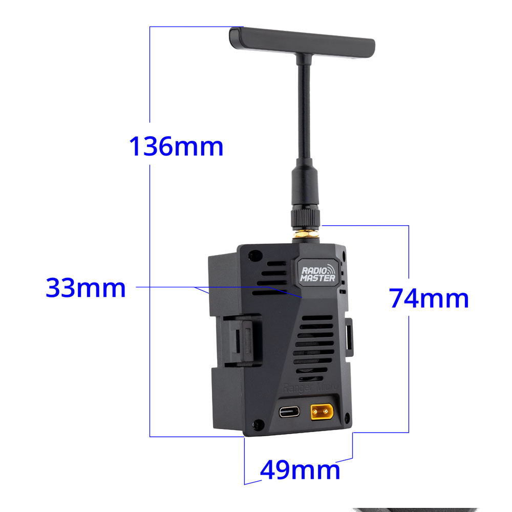 وحدة RadioMaster Ranger Micro  - مراجعة Radiomaster Tx16S Mark Ii Elrs وسعره