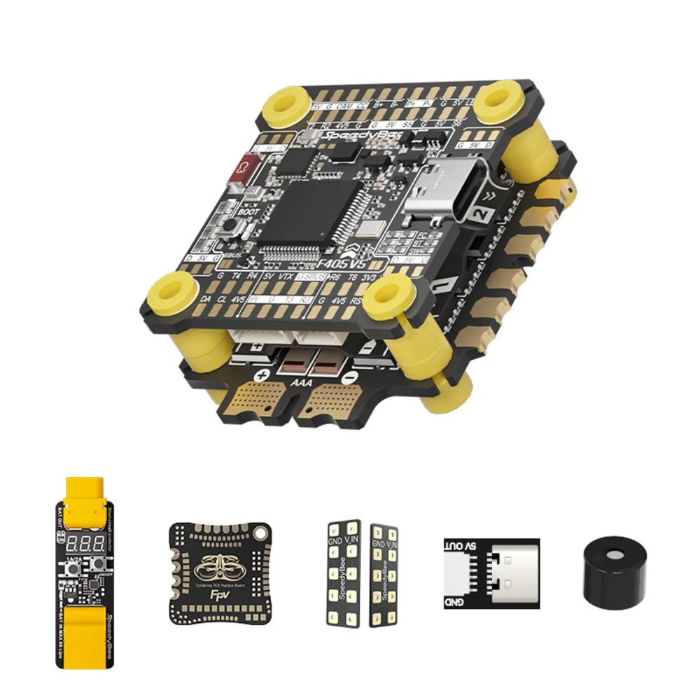 مجموعة SpeedyBee F405 V5 OX32  - مراجعة Speedybee F405 V4 Bls 55A Stack وسعره