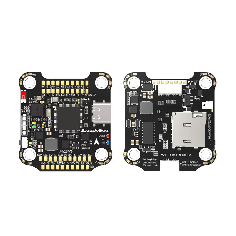 وحدة تحكم طيران SpeedyBee F405 - مراجعة Speedybee F405 V4 Bls 55A Stack وسعره